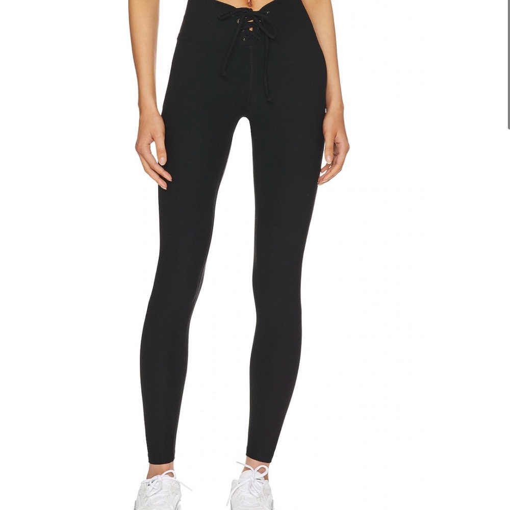 Bandier x Year of Ours Lace-Up Leggings XS